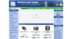 Desktop Screenshot of discountpoolsupply.biz